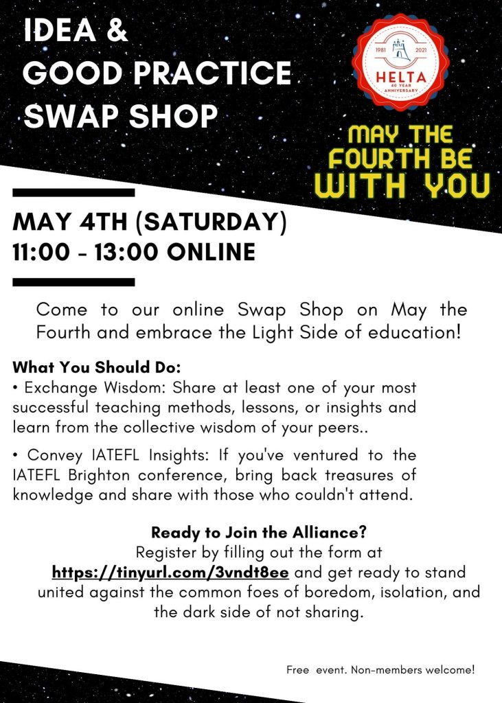 May the Fourth swap shop